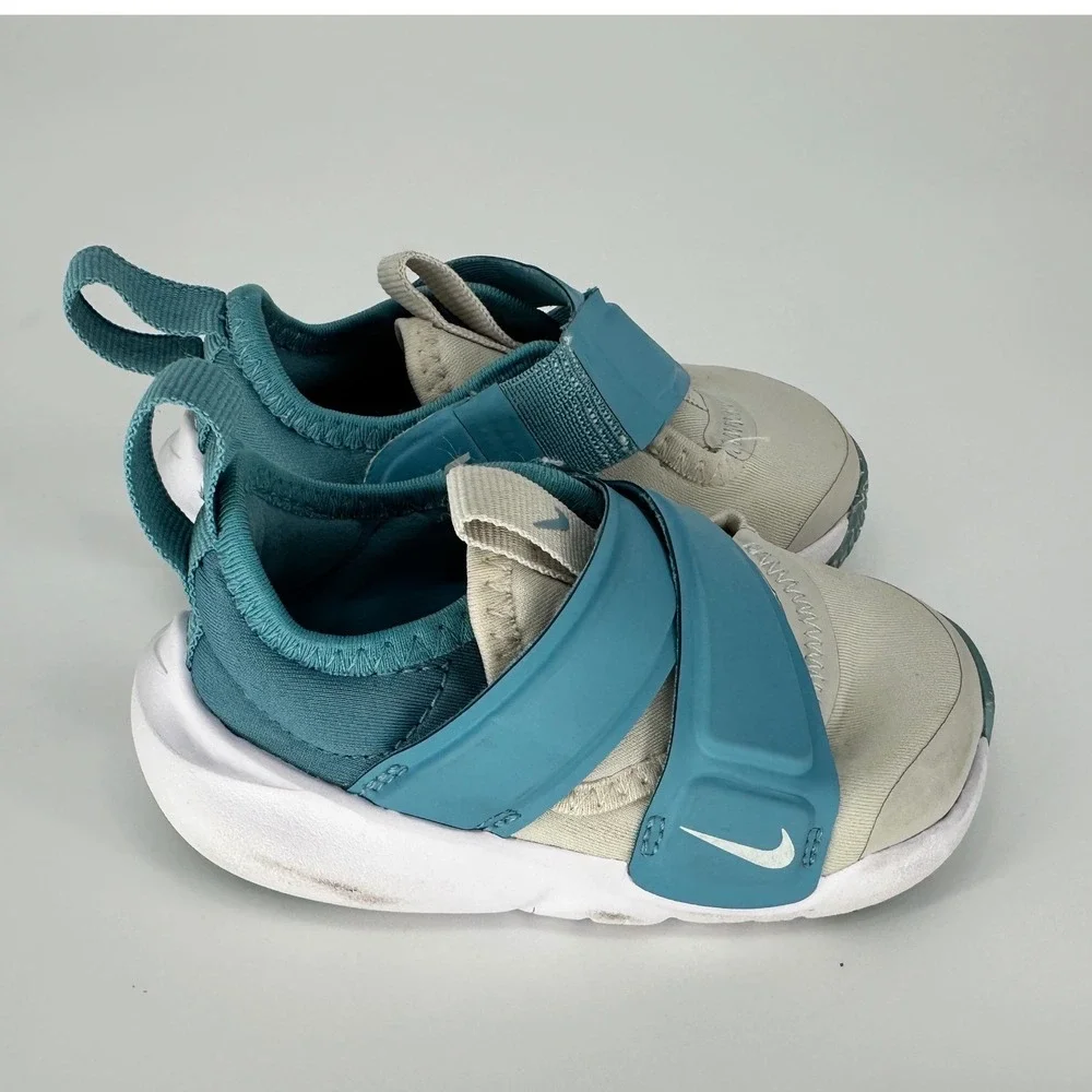 Nike Star‎ Runner 3 TD Toddler Shoes Blue Cream Hook and Loop Size 5C